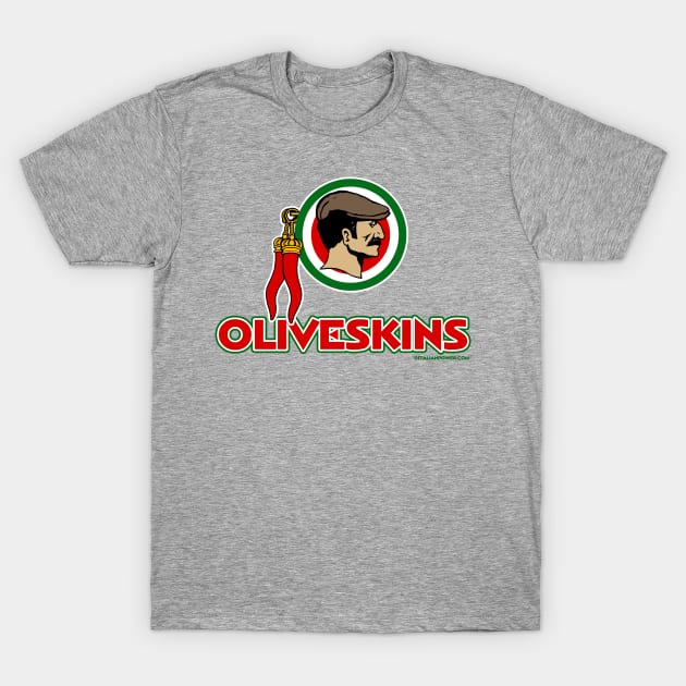 Oliveskins Football T-Shirt by ItalianPowerStore